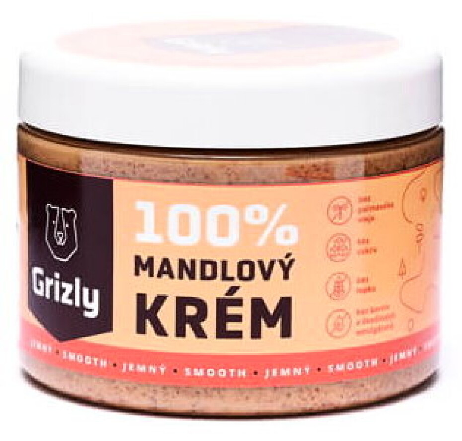 Grizly Mandlový krém jemný 100% 500 g - main (0)