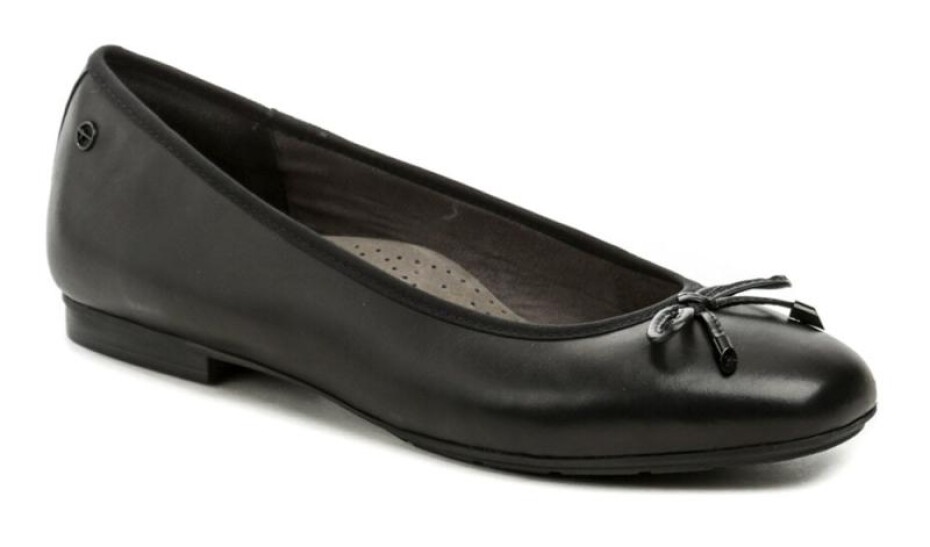 Tamaris Comfort 8-52102-42 černé dámské nadměrné baleríny - main (0)