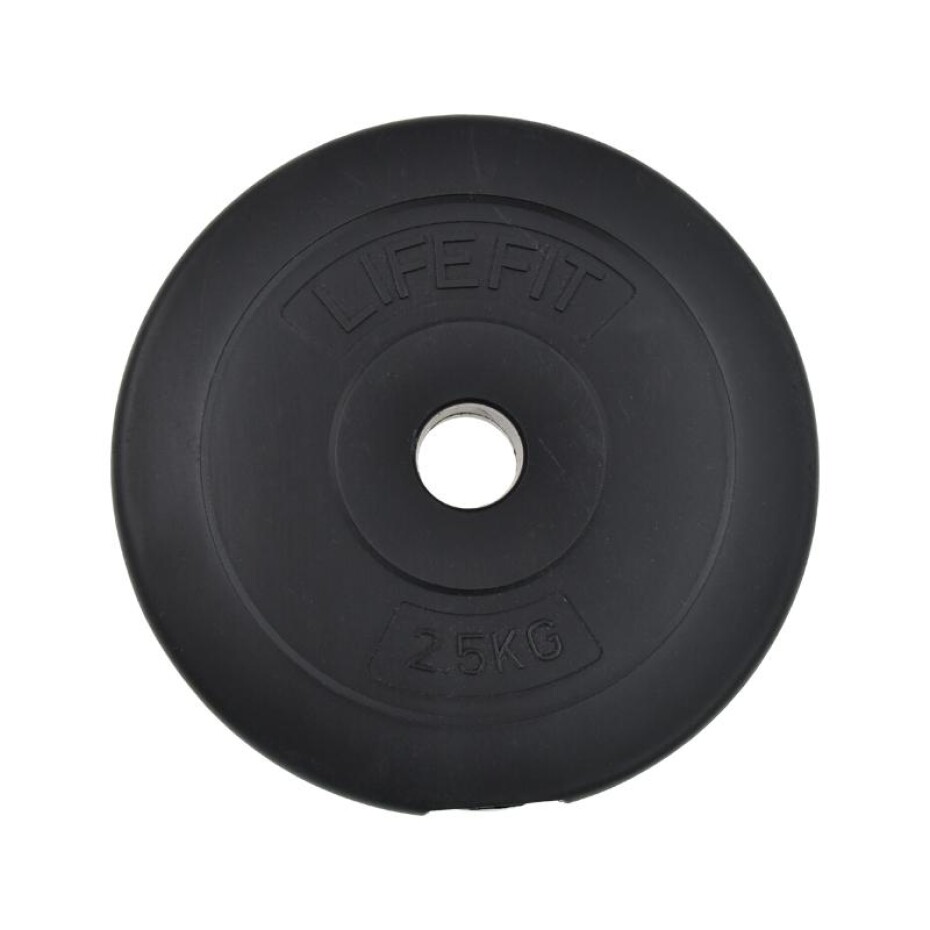 Lifefit Kotouč 2.5kg vinylovo-cementový pro 30mm tyč - main (0)