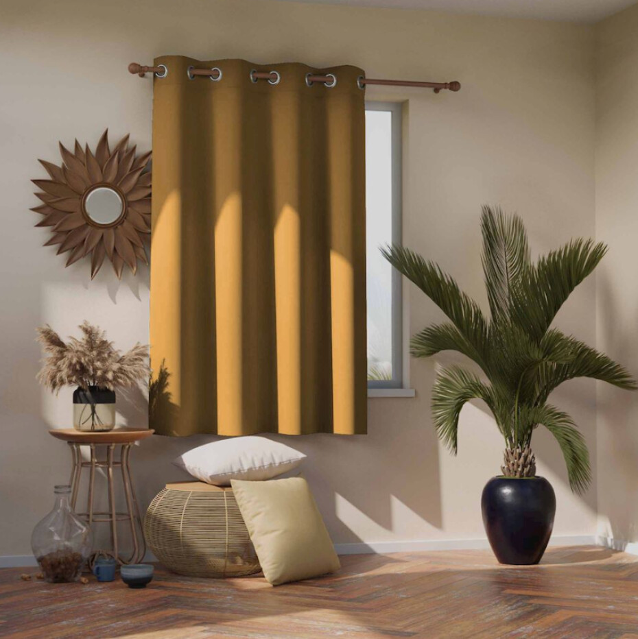 ArtFlhf Zatemňovací závěs BLACKOUT EYELETS K | 140 x 245 cm Barva: Silver - main (17)