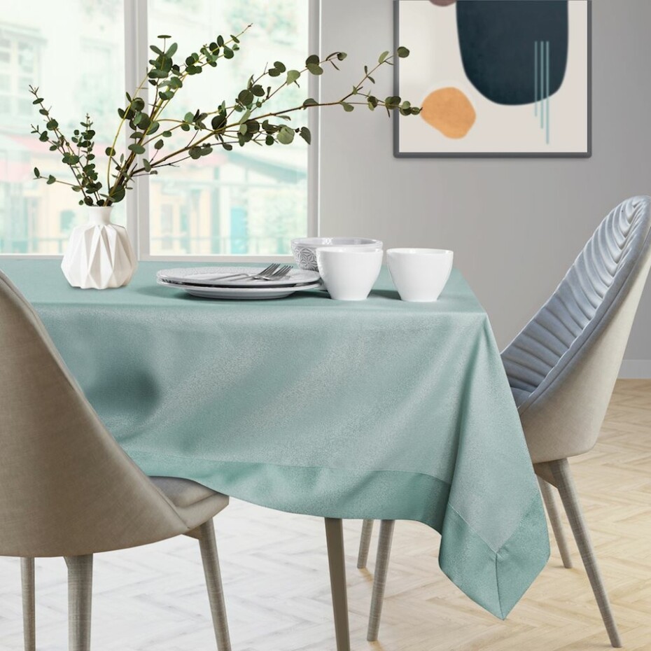 AmeliaHome Ubrus Empire mentolová, 110 x 110 cm - main (0)