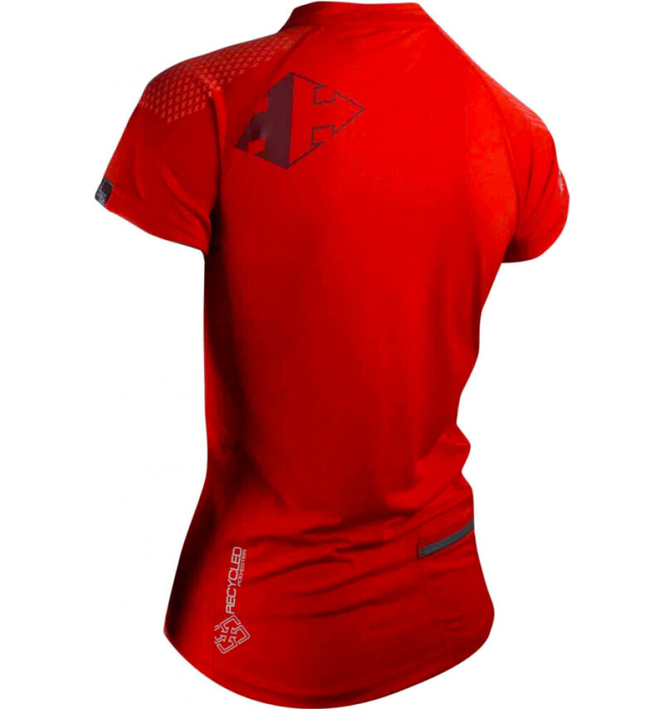 Dámské tričko Raidlight  Activ Run Red XS - main (1)