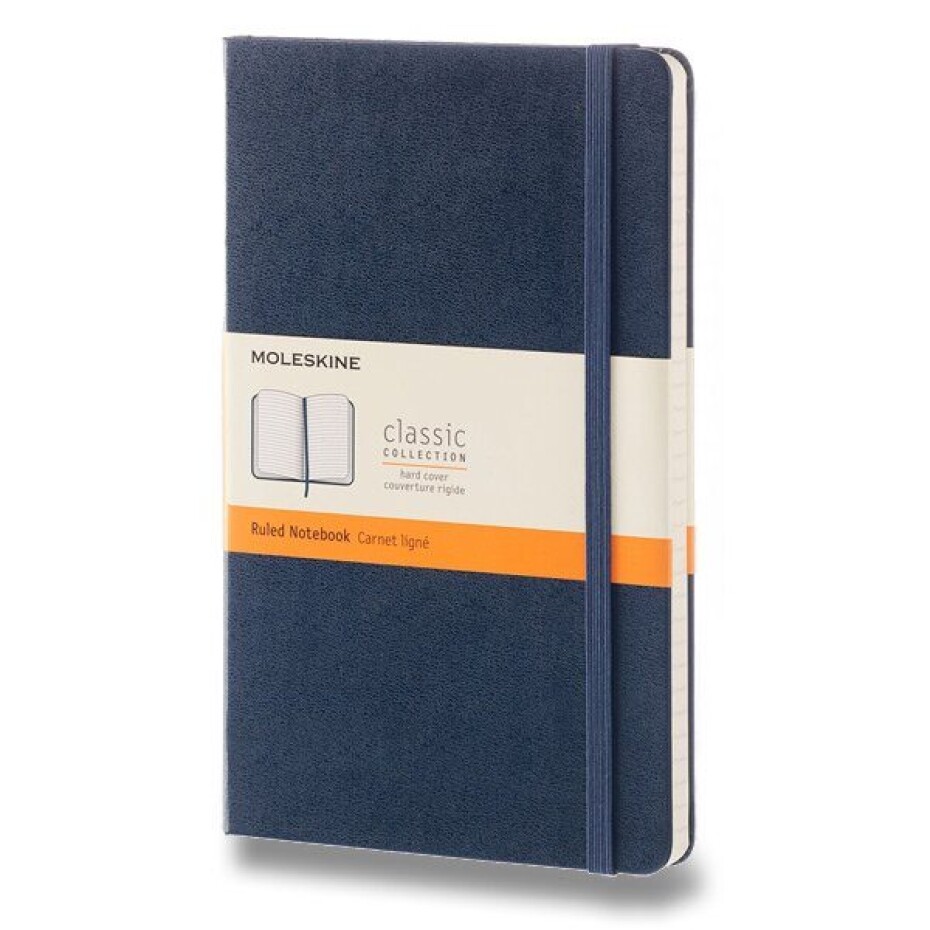 Zápisník Moleskine VÝBĚR BAREV - tvrdé desky - L, linkovaný 1331/11172 - Zápisník Moleskine - tvrdé desky červený - main (14)