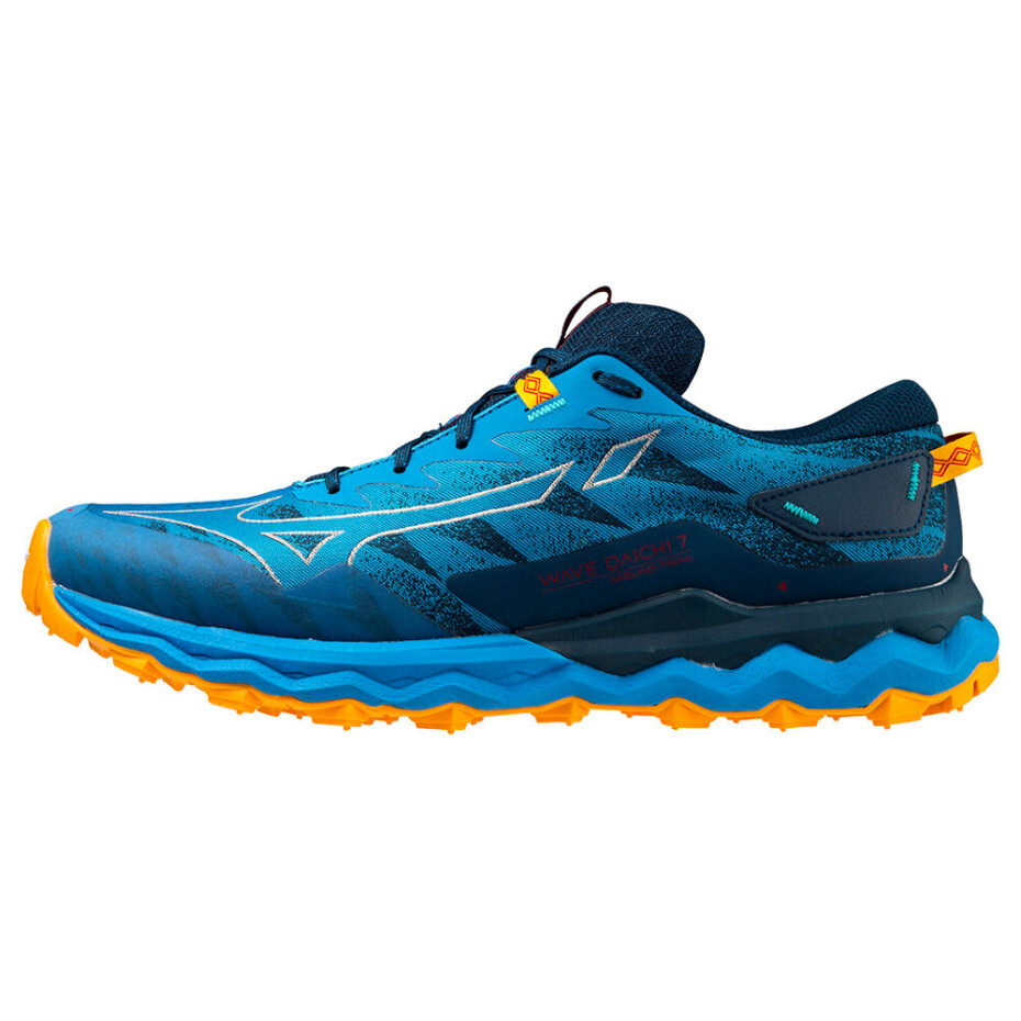 Pánská běžecká obuv Mizuno  Wave Daichi 7 Cloisonné/Zinnia/Blue Opal  UK 6 - main (5)