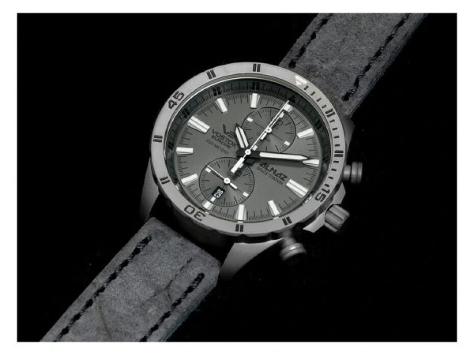 Vostok Europe Almaz Titanium Line 6S11/320H264 - Kožený řemínek - main (3)