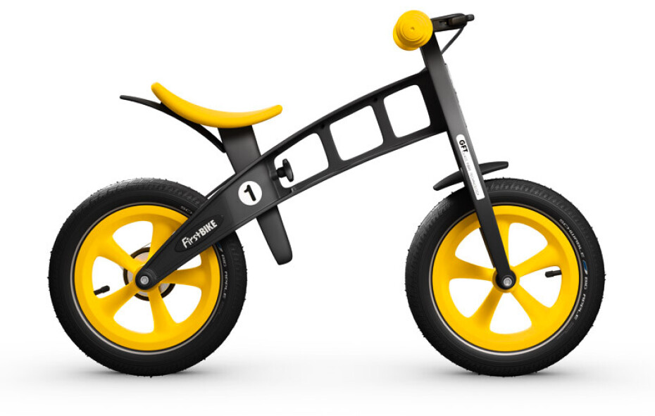 Dětské odrážedlo FirstBike  Limited Edition Yellow - main (4)