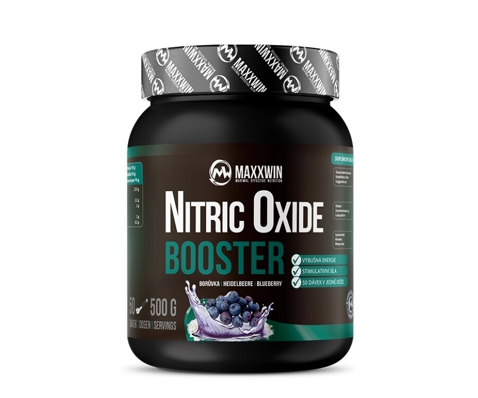 MAXXWIN Nitric Oxide Booster 500 g zelené jablko - main (2)