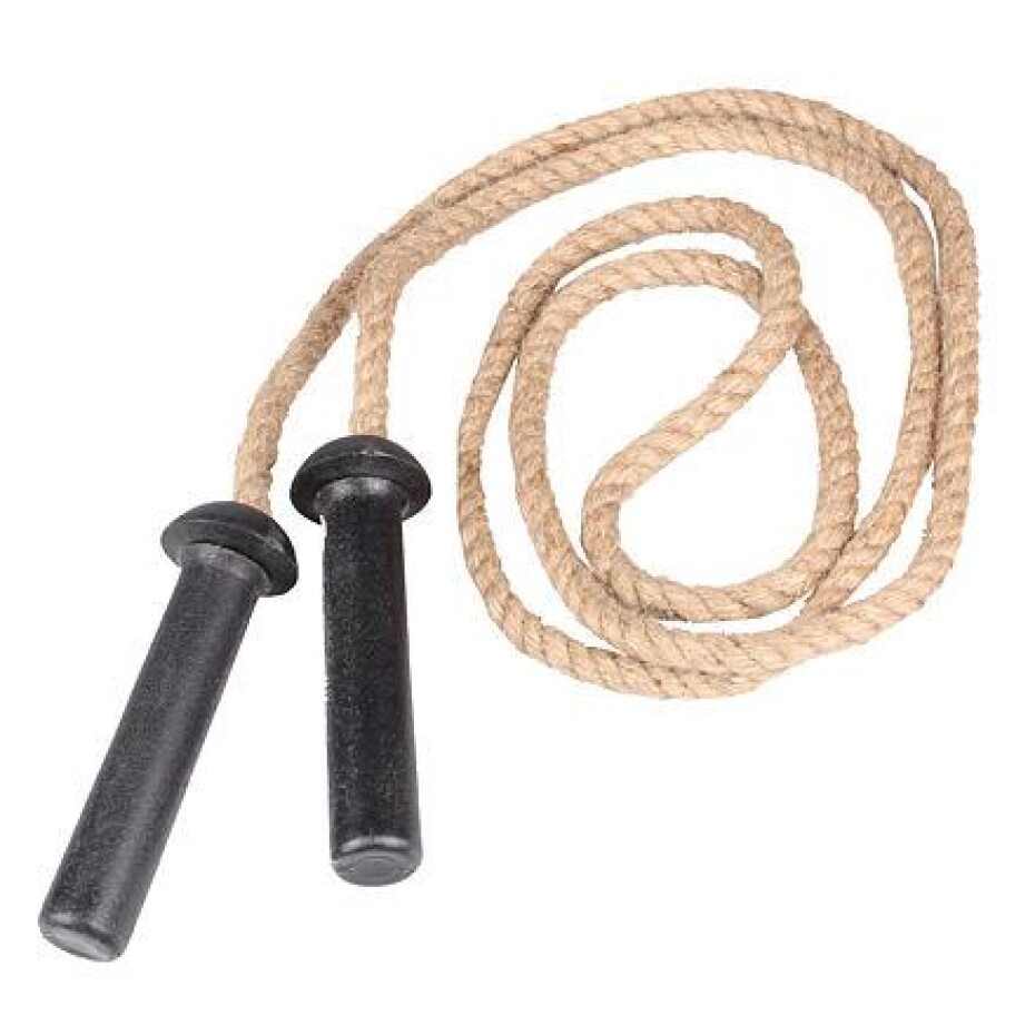 Merco Jute rope jutové švihadlo, plastové ručky - main (0)
