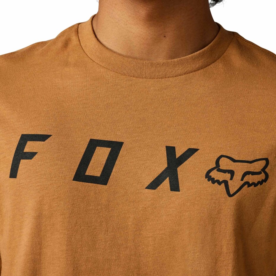Fox pánské triko Absolute Ss Prem Tee Cognac - main (1)