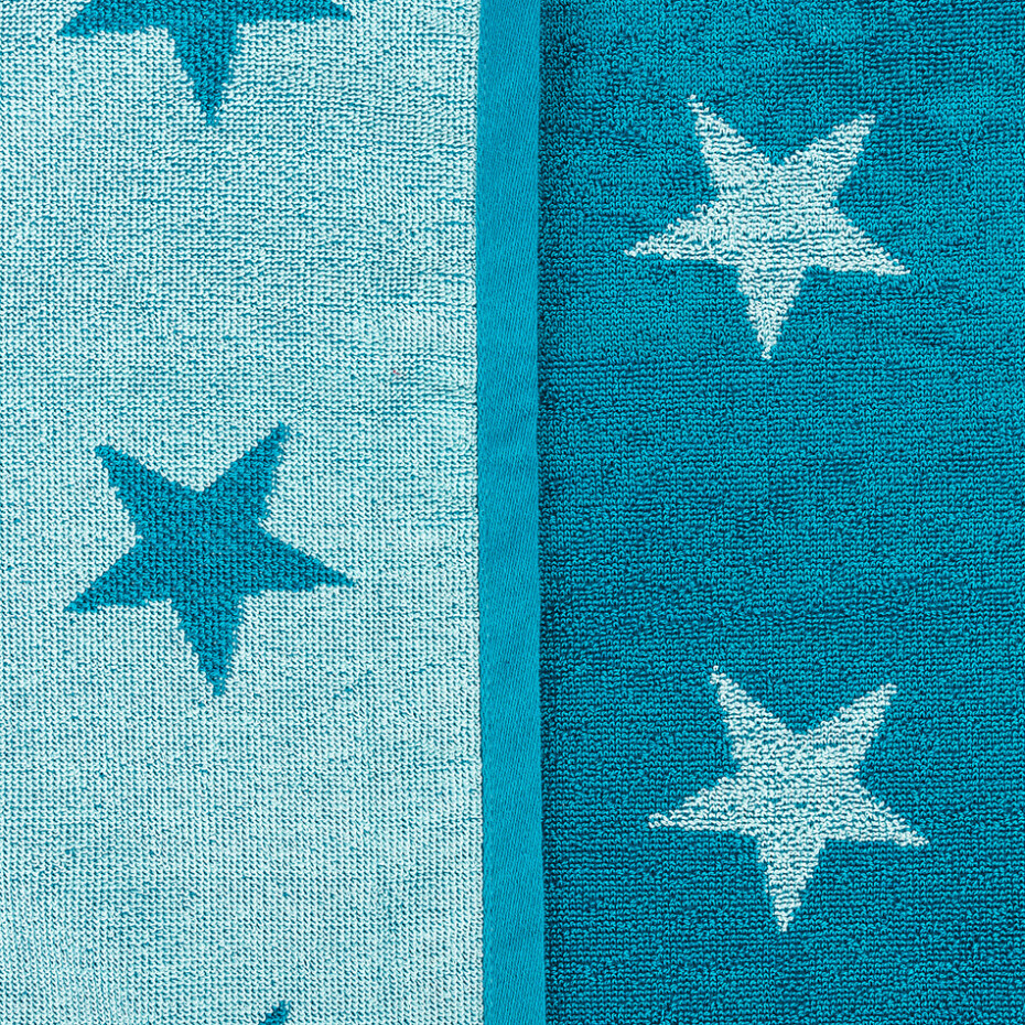 JAHU Osuška Stars tyrkysová, 70 x 140 cm - main (2)