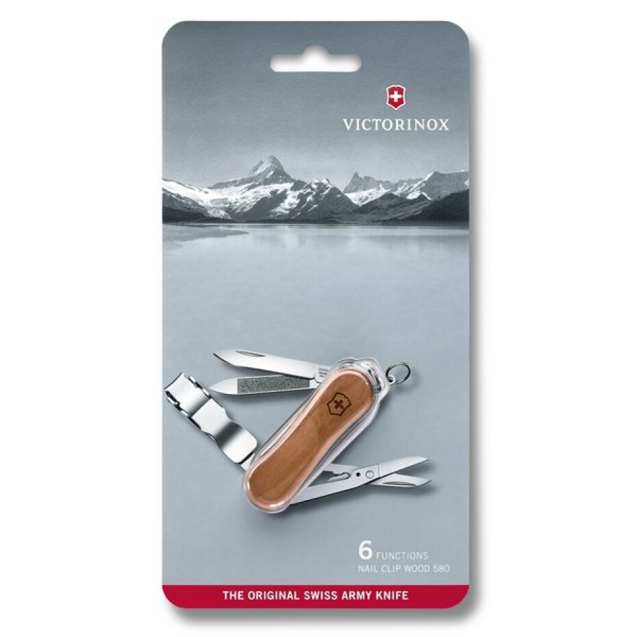 Nůž Victorinox Nail Clip Wood 580 0.6461.63B1 - main (1)