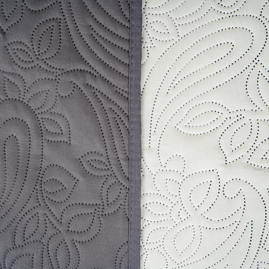 4Home Přehoz na postel Doubleface šedá/bílá, 220 x 240 cm - main (6)