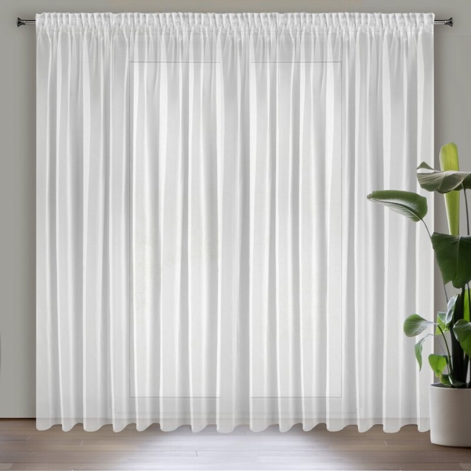 ArtFir Záclona ESEL P | bílá 350 x 250 cm - main (0)