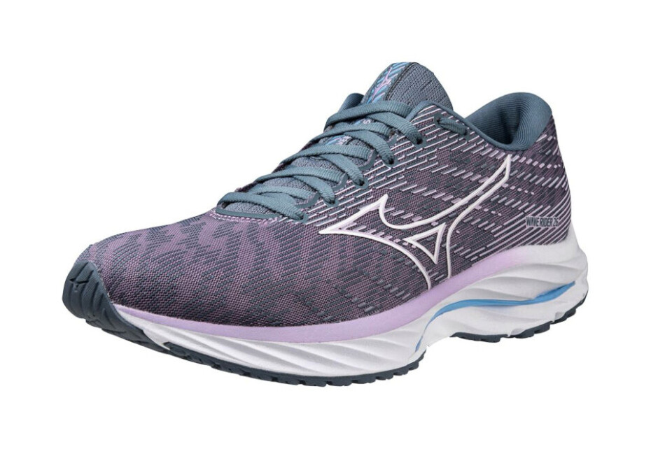 Dámská běžecká obuv Mizuno  Wave Rider 26 Wisteria/White/China Blue  UK 3,5 - main (5)