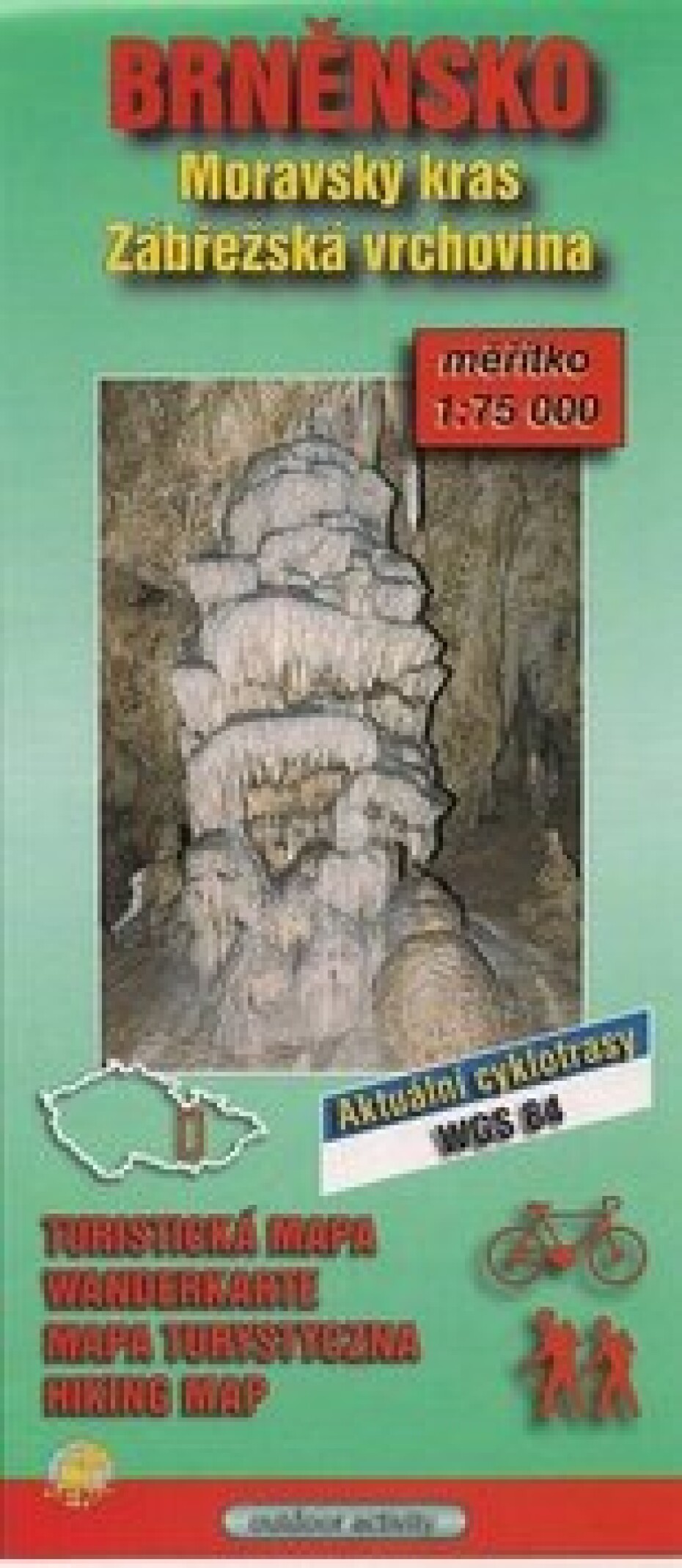 Brněnsko 1:75000 turistická mapa - kolektiv autorů - main (0)