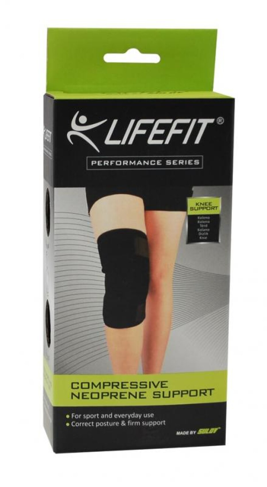 Lifefit Neoprenová bandáž BN302 Koleno uzavřené - main (0)
