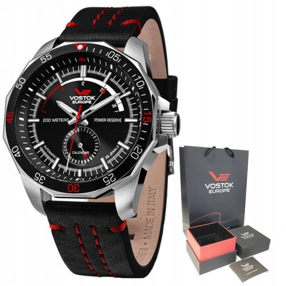Vostok Europe N-1 Rocket Automatic Power Reserve NE57-225A563 - Ocelový řemínek  - main (3)