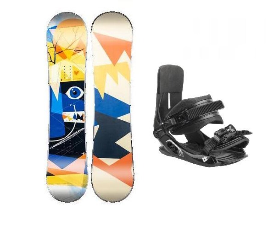 Beany Bonjour dětský snowboard + Hatchey Tactic Junior vázání - main (0)