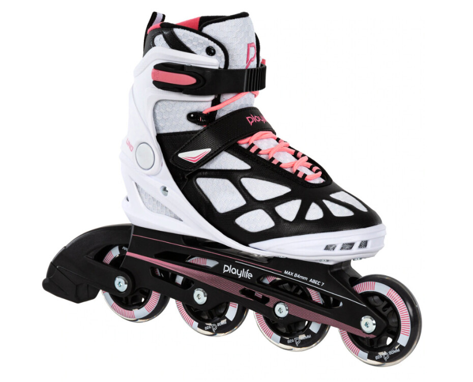 Dámské kolečkové brusle Playlife  Uno Pink 80 - main (0)