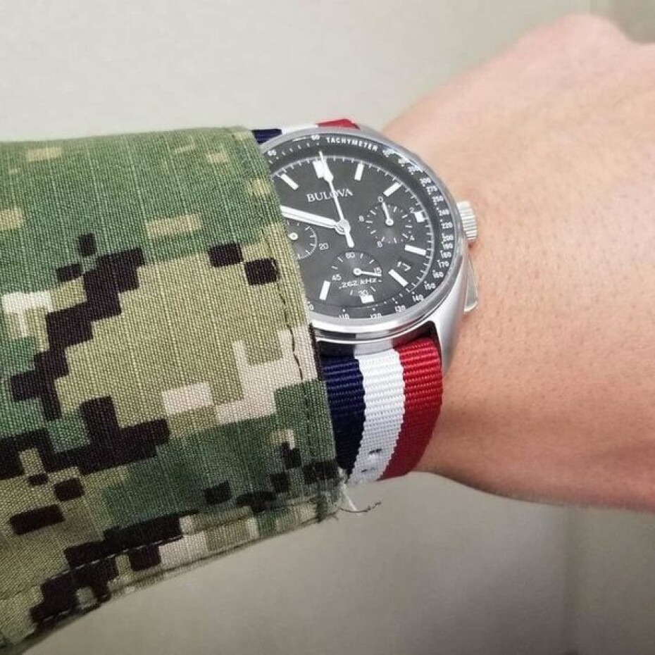 Bulova 96B251 Special Edition Lunar Pilot Chronograph Watch - main (26)