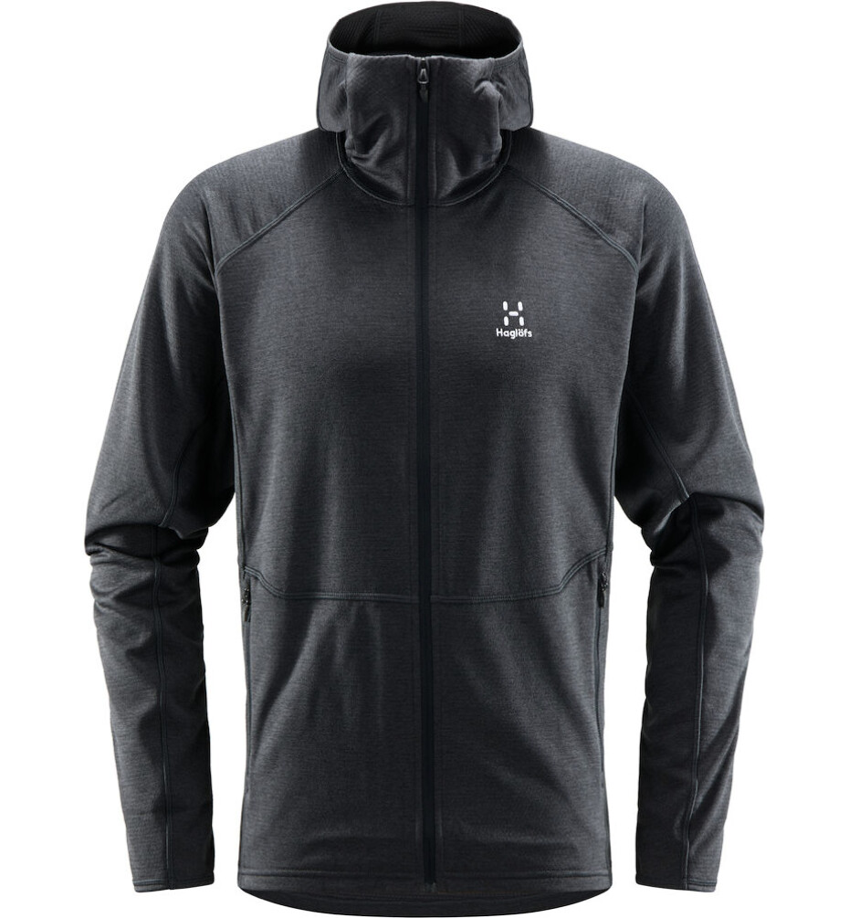 Pánská mikina Haglöfs  Skuta hood tmavě šedá, XL XL - main (0)