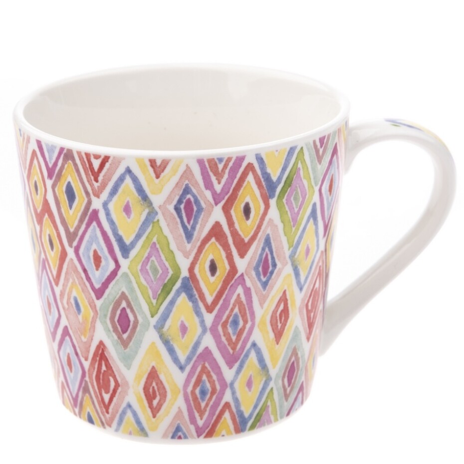 Porcelánový hrnek Rhombus, 400 ml - main (0)