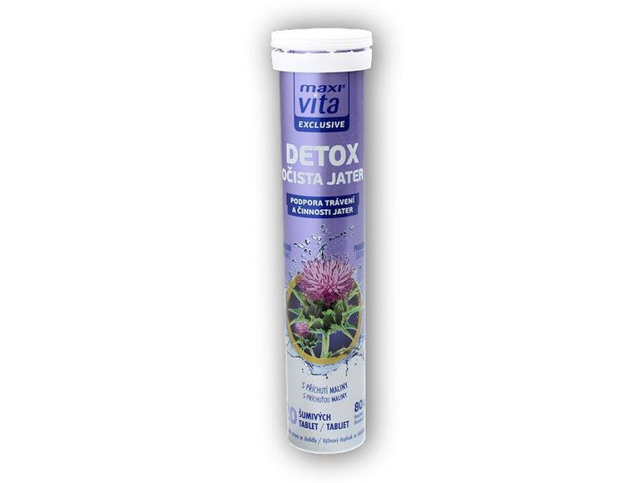 Maxivita Exclusive detox očista jater 20 šumivých tablet - main (0)