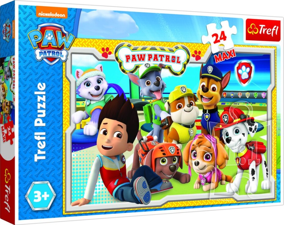 Trefl Puzzle Tlapková patrola / 24 dílků MAXI - TEGU - main (0)
