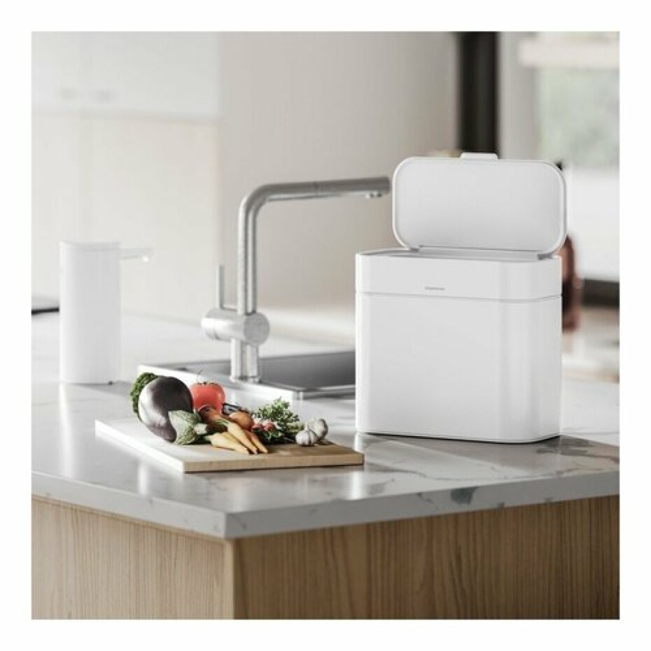Simplehuman Koš na kompostovatelný odpad 4 l, bílá - main (5)