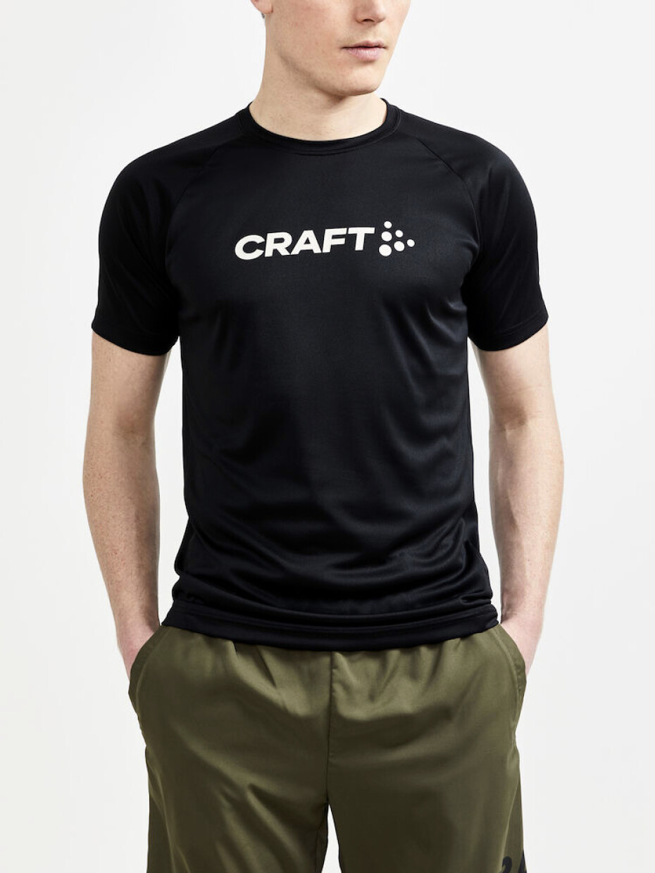 Pánské tričko Craft Core Unify Logo Blue Black L - main (2)