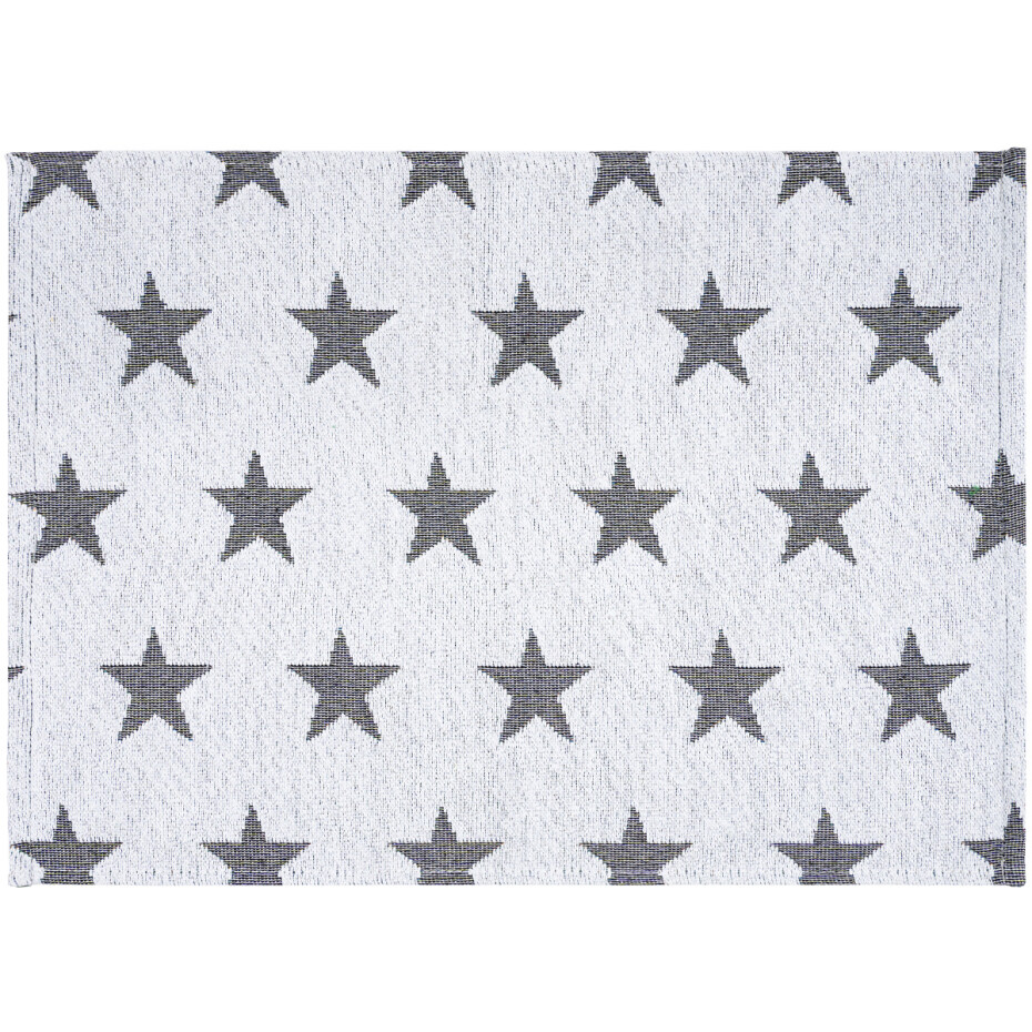 Dakls Prostírání Stars bílá, 30 x 45 cm - main (0)