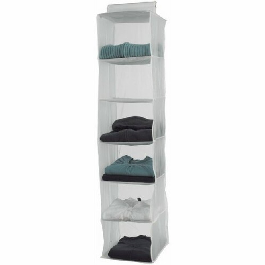 Compactor Závěsný organizér na oblečení Milky, 30 x 30 x 128 cm - main (0)