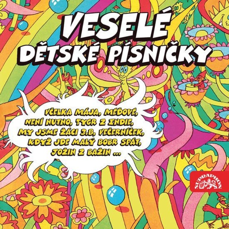 Veselé dětské písničky - 2 CD - Various - main (0)