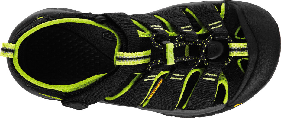 Dětské sandály Keen  Newport H2 K Black/Lime Green  US 9 - main (9)