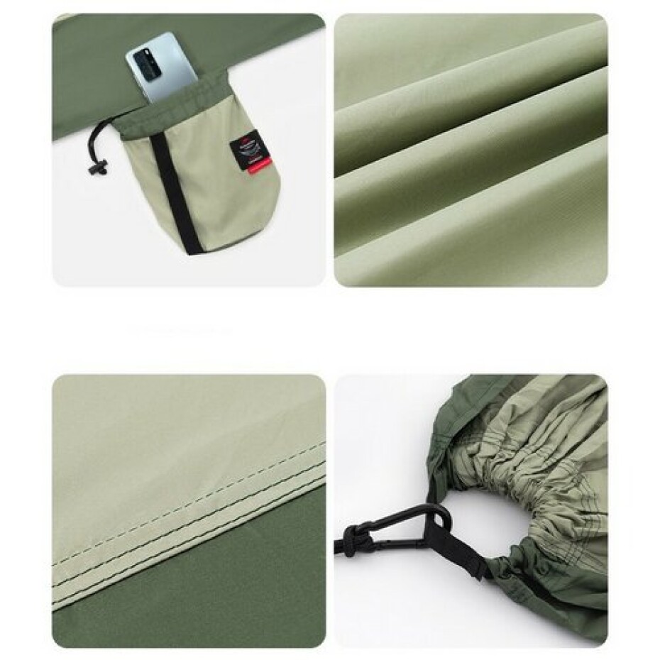 Naturehike Ultralight hamaka pro 2 osoby 690 g, zelená - main (1)