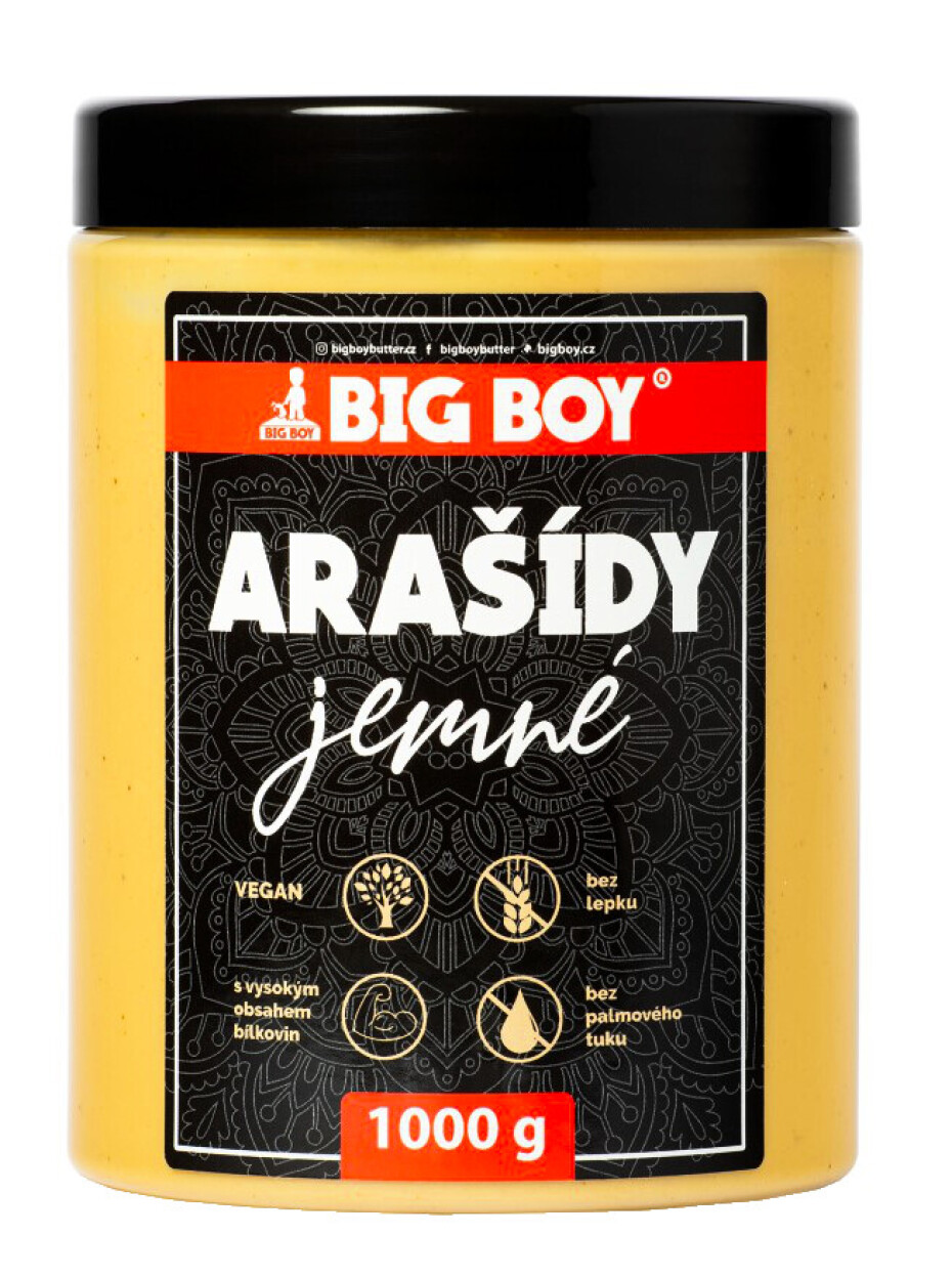 Big Boy Arašídový krém 1000 g křupavá - main (0)