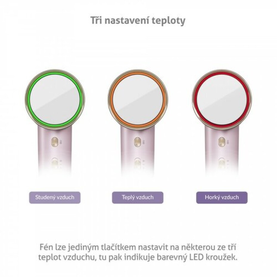 TrueLife Fén s ionizátorem D6, růžová - main (7)