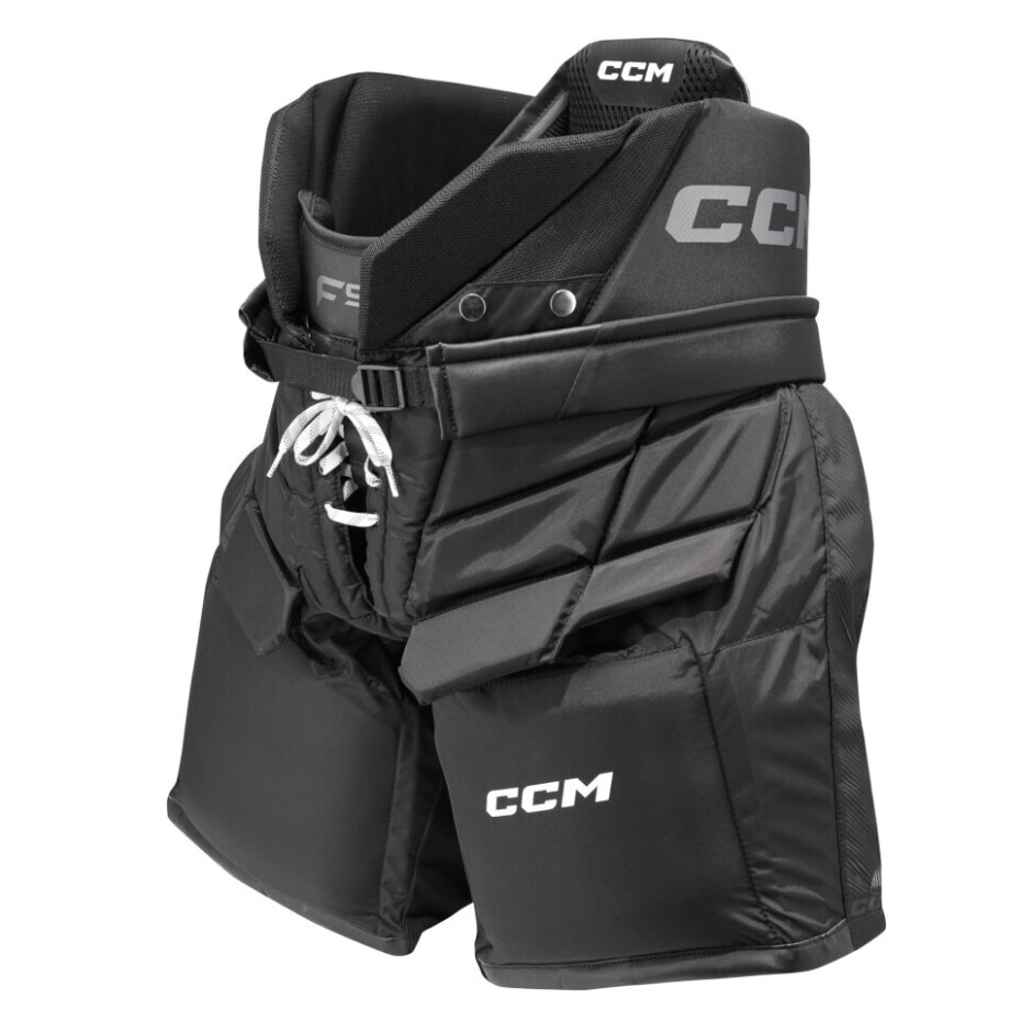 Brankářské hokejové kalhoty CCM Tacks F9 Black Senior S - main (0)