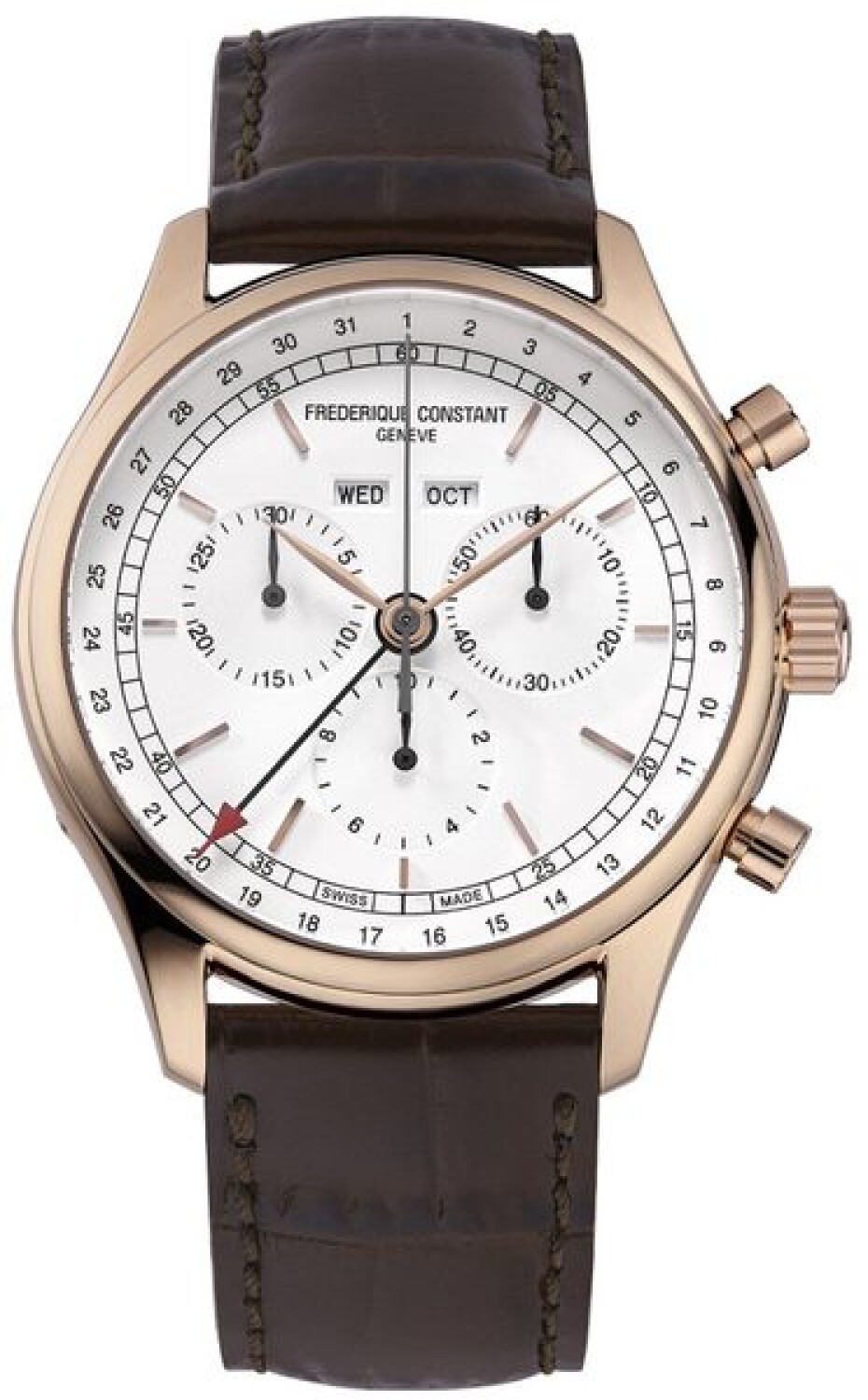 Frederique Constant Classics Gents Chronograph Triple Calendar Quartz FC-296SW5B4 - main (0)