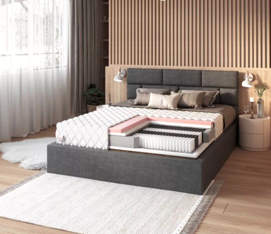 FDM Taštičková matrace IVREA Jersey | 140 x 200 cm - main (4)
