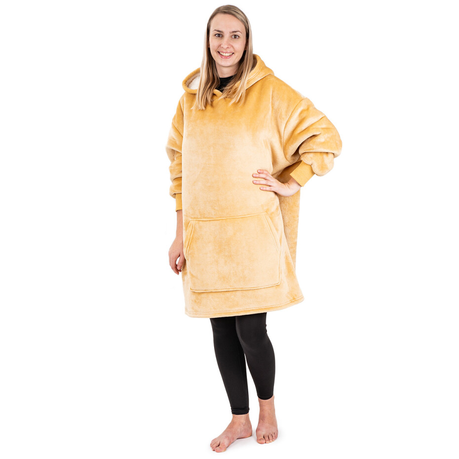 4Home Beránková mikina mikroplyš Beige, uni S - dětské - main (2)