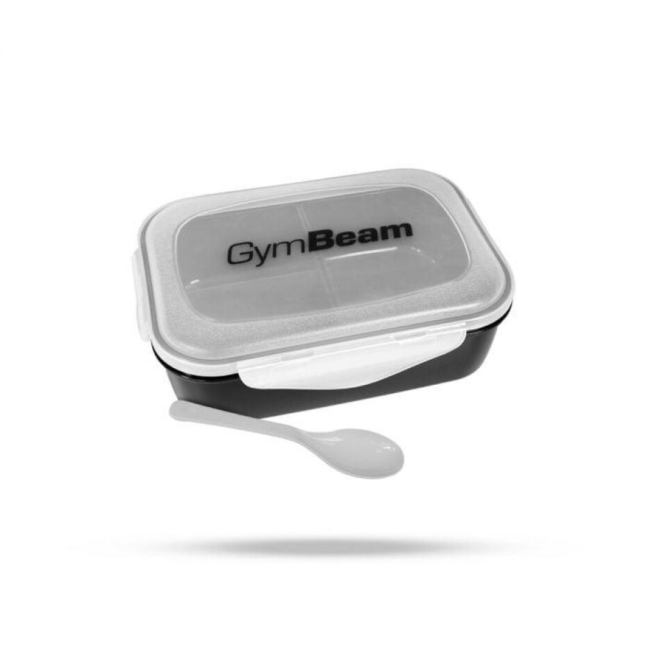 GymBeam Dóza na jídlo Fit Prep Black - main (0)
