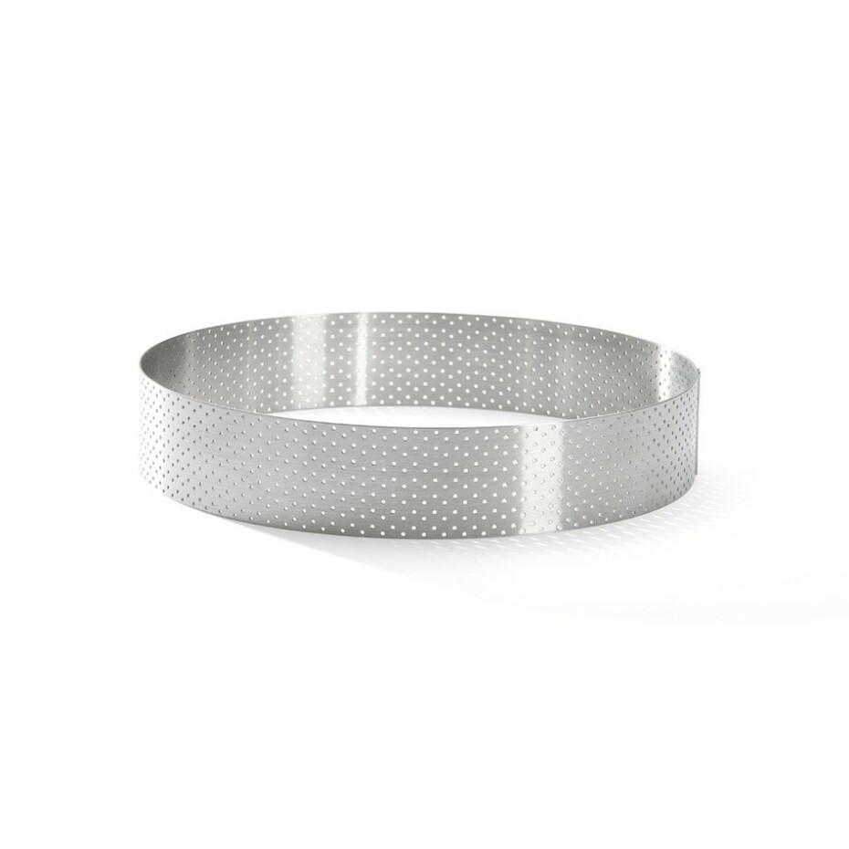 De Buyer 3098.07 Perfor. kruh. rám 18,5 cm, nerez - main (1)