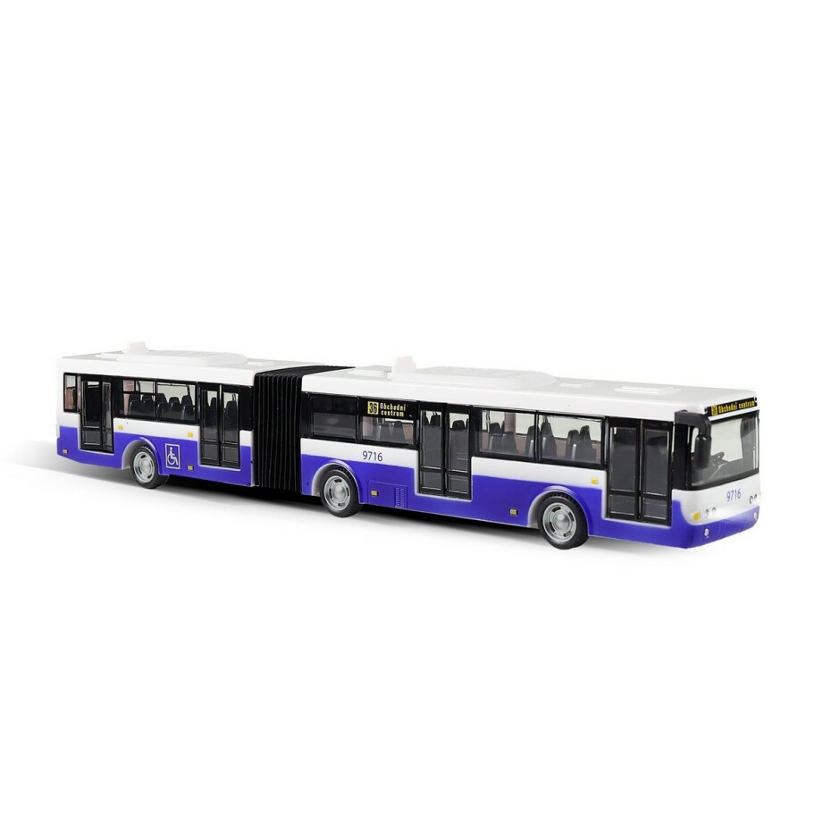 Rappa Kloubový autobus modrý, 36 cm - main (0)