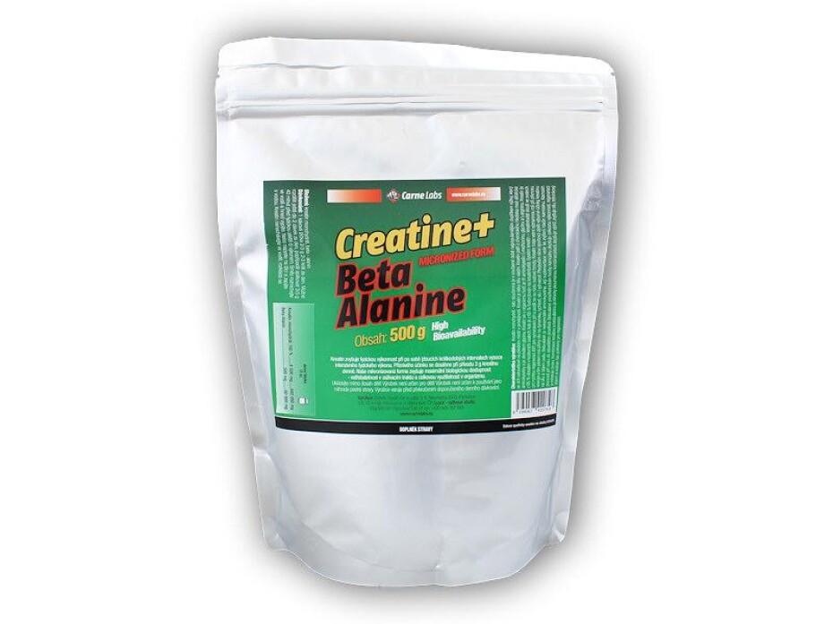 Carne Labs Creatine + Beta alanine 500g micronized form - main (0)