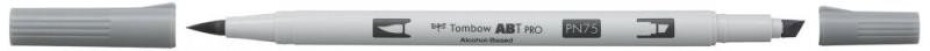 Tombow Oboustranný štětcový lihový fix ABT PRO - cool gray 3 - main (0)