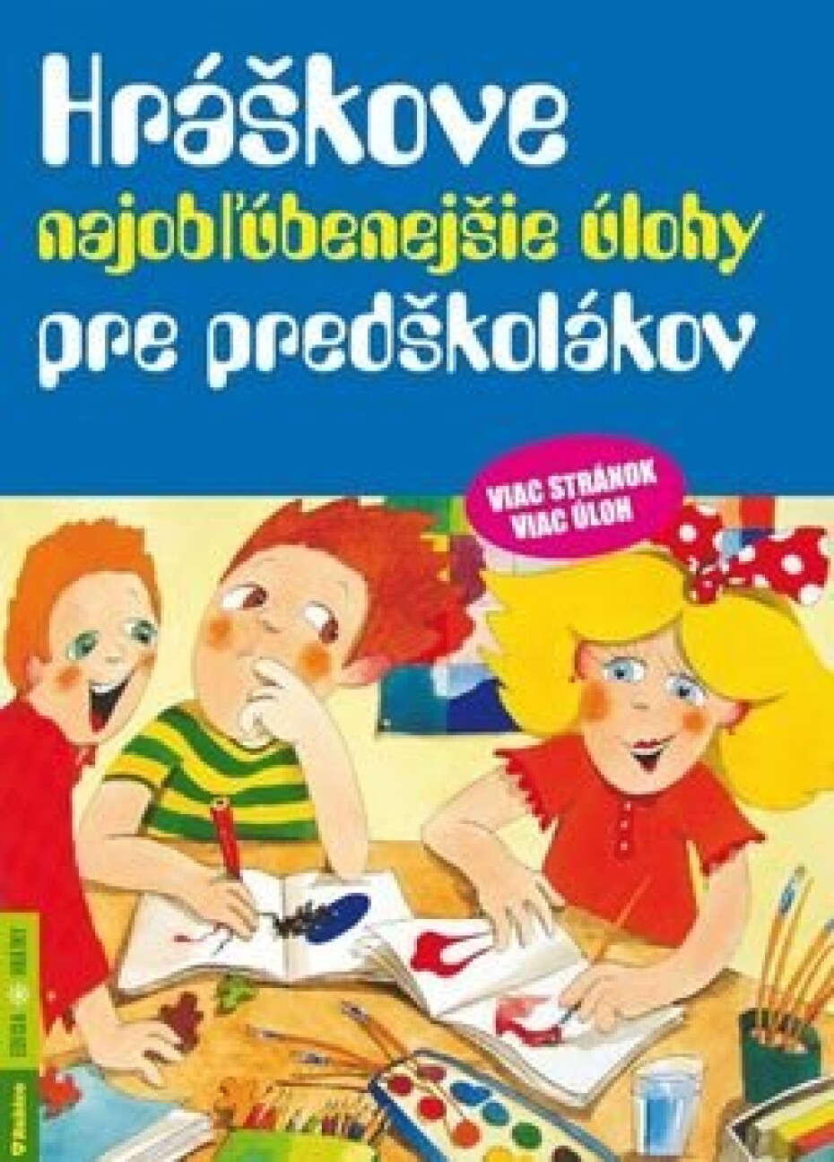 Hráškove najobľúbenejšie úlohy pre predškolákov - Taťána Vargová - main (0)