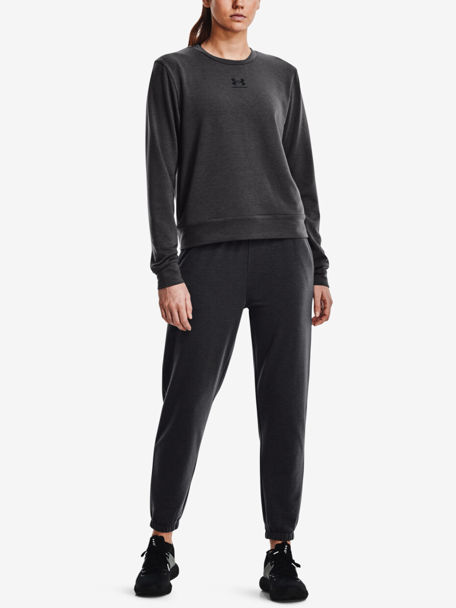 Dámská mikina Under Armour  Rival Terry Crew-GRY S - main (1)
