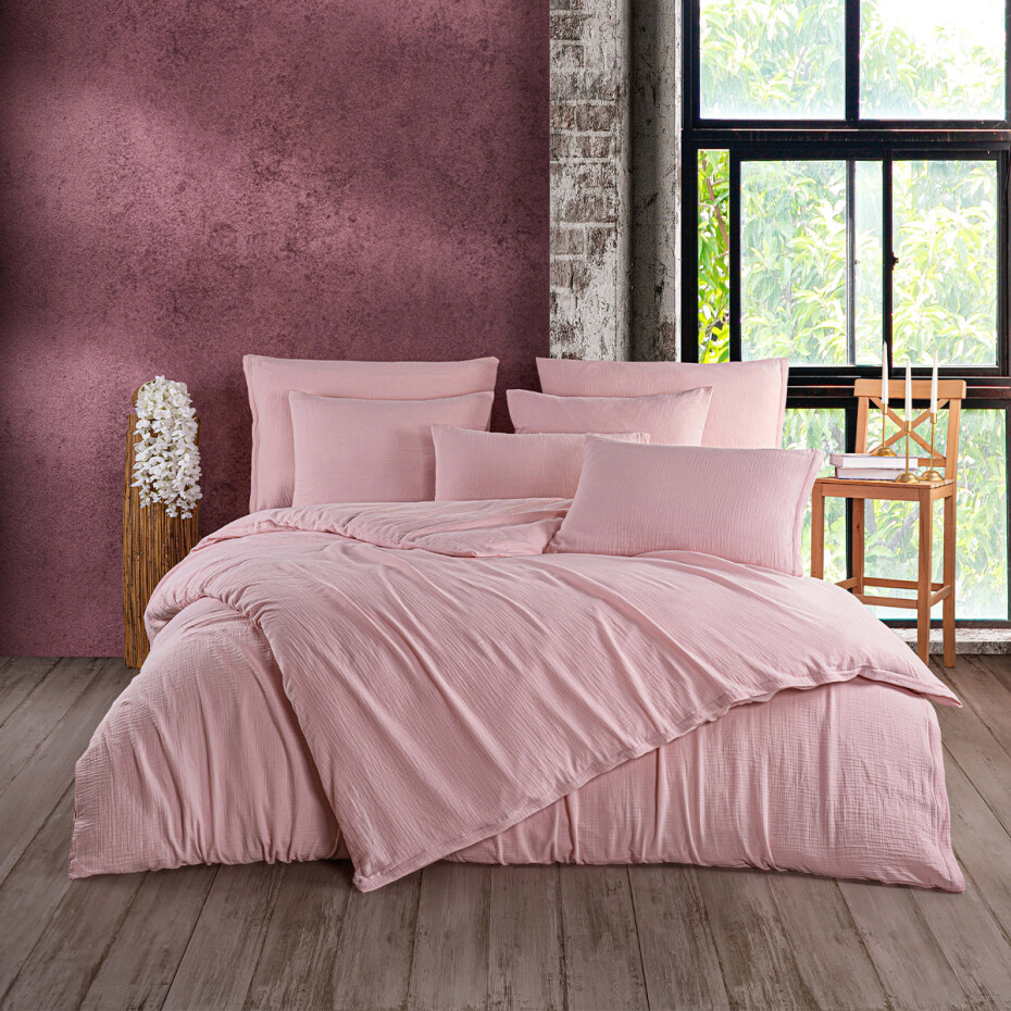 4Home Mušelínové povlečení Rosa, 140 x 200 cm, 70 x 90 cm, 140 x 200 cm, 70 x 90 cm - main (1)