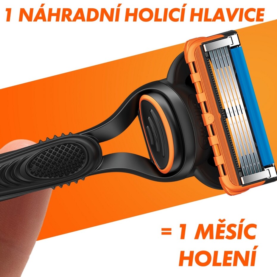 Gillette Náhradní hlavice 8 ks + holicí gel Fusion5 - main (4)